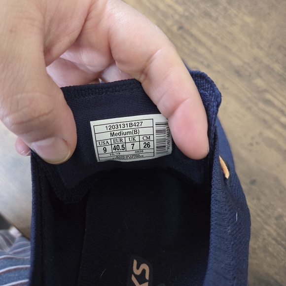 Brooks Levitate 3 Navy and Copper Athletic Shoes - Picture 8 of 8